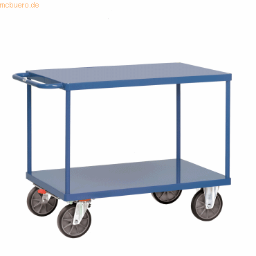 4017976524009 - Fetra 2400B Tischwagen Stahl pulverbeschichtet Traglast (max) 400 kg Brillantblau (RAL 5007) 4017976524009 - Fetra 2400B Tischwagen Stahl pulverbeschichtet Traglast (max) 400 kg Brillantblau (RAL 5007)