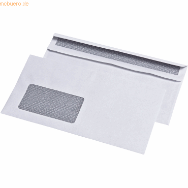 4018529000216 - Briefumschlag 30005398 Din Lang mit Fenster selbstklebend 75g weiß 4018529000216 1000 Stück 4018529000216 - Briefumschlag 30005398 Din Lang mit Fenster selbstklebend 75g weiß 4018529000216 1000 Stück