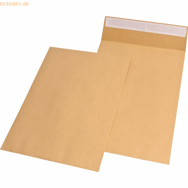 4018529004245 - Faltentaschen 30007039 C4 ohne Fenster 40mm-Falte haftklebend 120g braun 4018529004245 100 Stück 4018529004245 - Faltentaschen 30007039 C4 ohne Fenster 40mm-Falte haftklebend 120g braun 4018529004245 100 Stück
