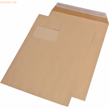 4018529007789 - Versandtaschen 30007646 C4 mit Fenster haftklebend 90g braun 4018529007789 250 Stück 4018529007789 - Versandtaschen 30007646 C4 mit Fenster haftklebend 90g braun 4018529007789 250 Stück