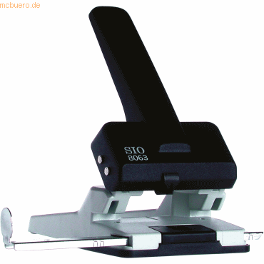 4021381815010 - Registraturlocher SIO 8063 B-800S schwarz bis 65mm 65 Blatt mit Anschlagschiene 4021381815010 CE GmbH 4021381815010 - Registraturlocher SIO 8063 B-800S schwarz bis 65mm 65 Blatt mit Anschlagschiene 4021381815010 CE GmbH