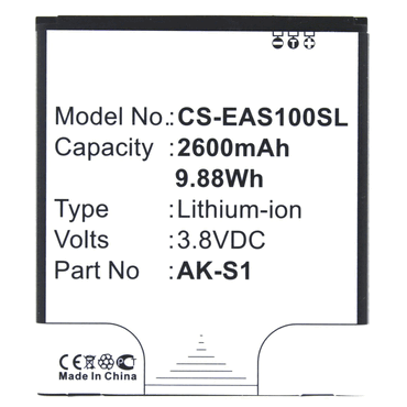 4021499453241 - Akku für Emporia Smart (Smart 1) Li-Ion 38 Volt 2600 mAh schwarz 4021499453241 - Akku für Emporia Smart (Smart 1) Li-Ion 38 Volt 2600 mAh schwarz