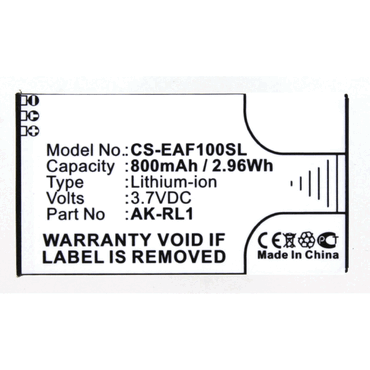 4021499482739 - Akku für Emporia VF1C Li-Ion 37 Volt 800 mAh Schwarz 4021499482739 - Akku für Emporia VF1C Li-Ion 37 Volt 800 mAh Schwarz