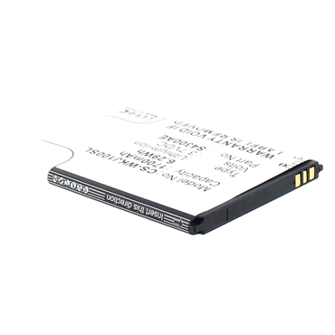 4021499495128 - Akku für Wiko Jimmy Li-Ion 37 Volt 1500 mAh Schwarz