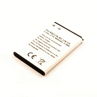 4021499495289 - Akku für Kazam Life B2 Li-Ion 37 Volt 900 mAh Schwarz 4021499495289 - Akku für Kazam Life B2 Li-Ion 37 Volt 900 mAh Schwarz
