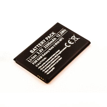 4021499507869 - Akku für Samsung Galaxy Note 3 Li-Ion 38 Volt 3200 mAh Schwarz