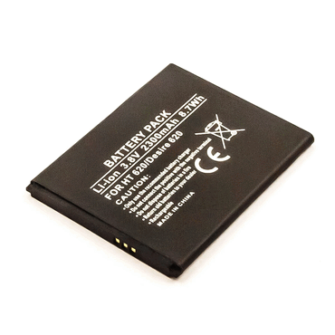 4021499507968 - Akku für Htc Desire 620 Li-Ion 38 Volt 1900 mAh Schwarz 4021499507968 - Akku für Htc Desire 620 Li-Ion 38 Volt 1900 mAh Schwarz