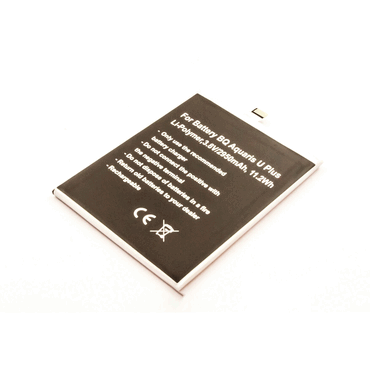 4021499584563 - Akku für Bq Aquaris U Li-Pol 38 Volt 2950 mAh Schwarz