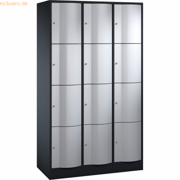 4025314062533 - CP Schließfachschrank 8470372 S10046 12 Fächer 1950x1150x540mm silberg 4025314062533 - CP Schließfachschrank 8470372 S10046 12 Fächer 1950x1150x540mm silberg