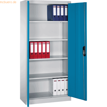 4025314095333 - CP Stahlschrank C 2000 Acurado 9260-000 lichtgrau lichtblau 930 x 400 x 1950 cm aufgebaut 4025314095333 - CP Stahlschrank C 2000 Acurado 9260-000 lichtgrau lichtblau 930 x 400 x 1950 cm aufgebaut