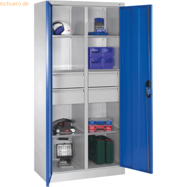 4025314103823 - Werkzeugschrank 89213042S10032 6Bd 4Sch 1950x930x500mm lgr lbl 4025314103823 C+P-Möbel