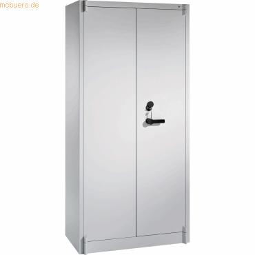 4025314207224 - Sicherheitsschrank 1170-00 Stahl abschließbar + feuerfest 5 OH 93 x 195 x 50 cm lichtgrau 4025314207224 C+P-Möbel