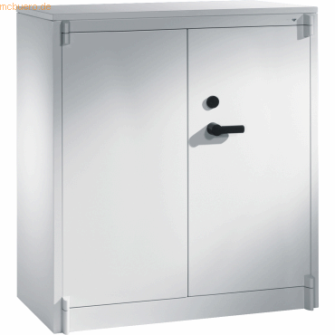 4025314215847 - Stahlschrank feuerfest gemäß DIN 4102 HxBxT 1226 x 1200 x 500 mm lichtgrau