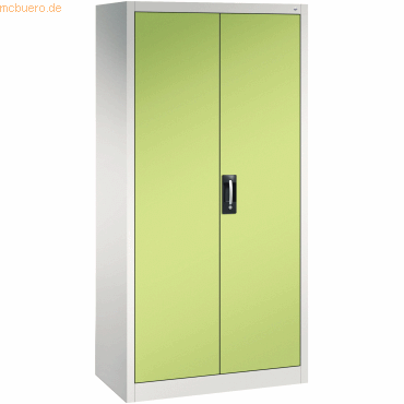 4025314913163 - CP Stahlschrank C 2000 Acurado 9260-000 lichtgrau viridingrün 930 x 400 x 1950 cm aufgebaut 4025314913163 - CP Stahlschrank C 2000 Acurado 9260-000 lichtgrau viridingrün 930 x 400 x 1950 cm aufgebaut