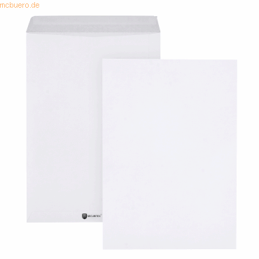 4026283030028 - Versandtaschen Securitex Expander 00014214 B4 ohne Fenster haftklebend 130g weiß 4026283030028 100 Stück 4026283030028 - Versandtaschen Securitex Expander 00014214 B4 ohne Fenster haftklebend 130g weiß 4026283030028 100 Stück