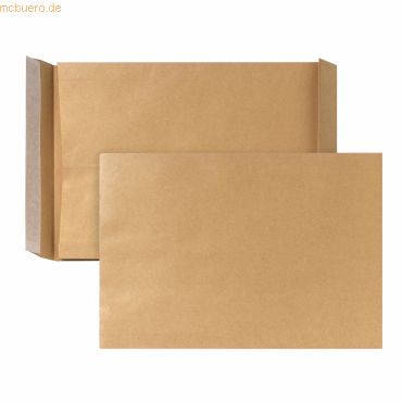 4026283050477 - Faltentaschen Posthorn 00014341 E4 ohne Fenster 40mm-Falte haftklebend 130g braun 4026283050477 250 Stück 4026283050477 - Faltentaschen Posthorn 00014341 E4 ohne Fenster 40mm-Falte haftklebend 130g braun 4026283050477 250 Stück