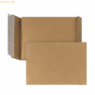 4026283053386 - Faltentaschen Posthorn 00014061 B5 ohne Fenster 30mm-Falte haftklebend 110g braun 4026283053386 250 Stück 4026283053386 - Faltentaschen Posthorn 00014061 B5 ohne Fenster 30mm-Falte haftklebend 110g braun 4026283053386 250 Stück