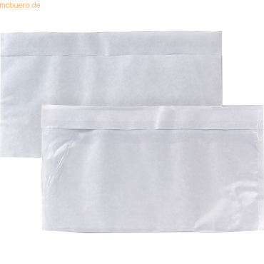 4026283053522 - Lieferscheintaschen 14030 Din Lang ohne Aufdruck haftklebend 4026283053522 1000 Stück 4026283053522 - Lieferscheintaschen 14030 Din Lang ohne Aufdruck haftklebend 4026283053522 1000 Stück