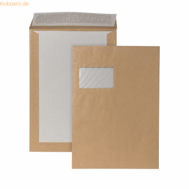 4026283053942 - Versandtaschen Posthorn 00014008 mit Papprückwand C4 mit Fenster haftklebend 120g braun 4026283053942 100 Stück 4026283053942 - Versandtaschen Posthorn 00014008 mit Papprückwand C4 mit Fenster haftklebend 120g braun 4026283053942 100 Stück