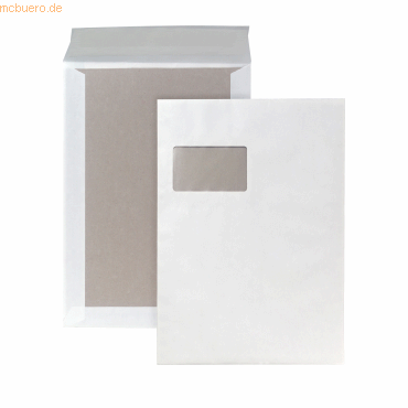 4026283053959 - Versandtaschen Posthorn 00014009 mit Papprückwand C4 mit Fenster haftklebend 120g weiß 4026283053959 100 Stück 4026283053959 - Versandtaschen Posthorn 00014009 mit Papprückwand C4 mit Fenster haftklebend 120g weiß 4026283053959 100 Stück