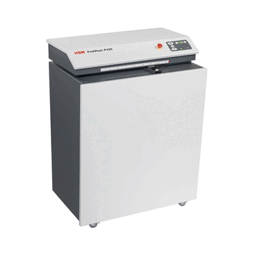 4026631072731 - Verpackungspolstermaschine HSM ProfiPack P425 3800 W 400 V mobil Arbeitsbreite & Volumen einstellbar LED-Anzeige Drehstrombetrieb ohne Staubabsaugungs-Anschluss