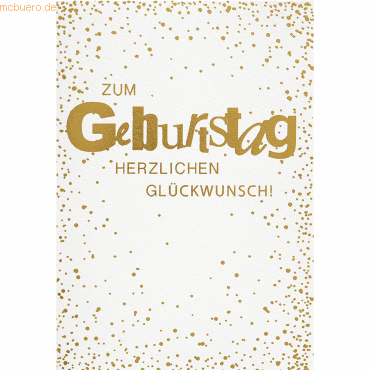 4027421716101 - Karte Geburtstag Basic Classic 7510316-2 402742171 4027421716101 - Karte Geburtstag Basic Classic 7510316-2 402742171