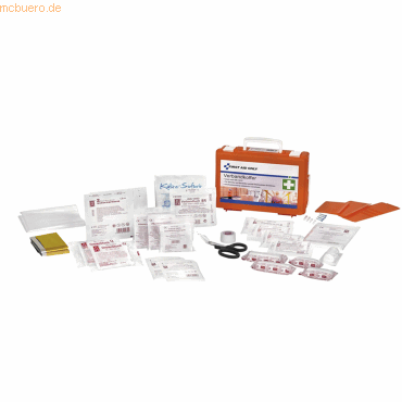 4027521522084 - First Aid Only - Arbeitsplatz Notfall-Set mit Handgriff din 13157 Orange 4027521522084 - First Aid Only - Arbeitsplatz Notfall-Set mit Handgriff din 13157 Orange