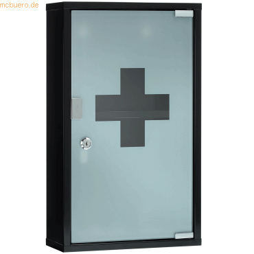 4027521523326 - Medizinschrank ohne Füllung schwarz 4027521523326 FIRST AID ONLY 4027521523326 - Medizinschrank ohne Füllung schwarz 4027521523326 FIRST AID ONLY