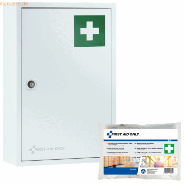 4027521523685 - Medizinschrank DIN 13157 weiß 4027521523685 FIRST AID ONLY 4027521523685 - Medizinschrank DIN 13157 weiß 4027521523685 FIRST AID ONLY