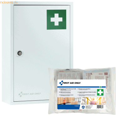 4027521523692 - Medizinschrank DIN 13169 weiß 4027521523692 FIRST AID ONLY 4027521523692 - Medizinschrank DIN 13169 weiß 4027521523692 FIRST AID ONLY