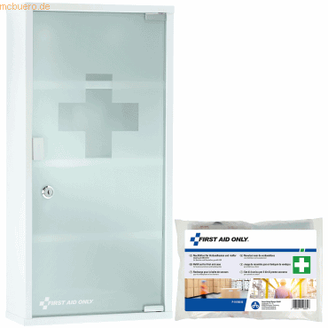 4027521523739 - Medizinschrank DIN 13169 weiß 4027521523739 FIRST AID ONLY 4027521523739 - Medizinschrank DIN 13169 weiß 4027521523739 FIRST AID ONLY