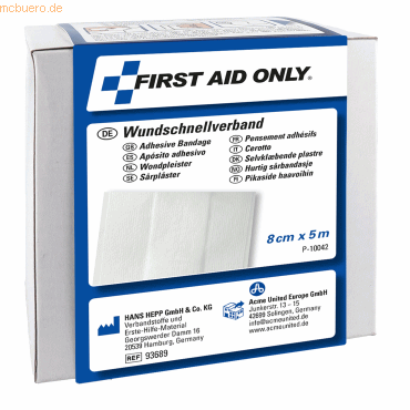 4027521528185 - Pflaster P-10042 weiß 4027521528185 FIRST AID ONLY 4027521528185 - Pflaster P-10042 weiß 4027521528185 FIRST AID ONLY