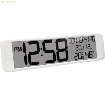4029665181202 - WS8120 - XXL Funkwanduhr digital Temperatur- und Luftfeuchteanzeige 44 cm 4029665181202 - WS8120 - XXL Funkwanduhr digital Temperatur- und Luftfeuchteanzeige 44 cm