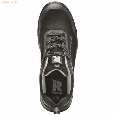 4031301059844 - FP - runnex® S3-ESD-Sicherheitshalbschuhe FlexStar schwarz grau 5370 Gr 41 4031301059844 - FP - runnex® S3-ESD-Sicherheitshalbschuhe FlexStar schwarz grau 5370 Gr 41