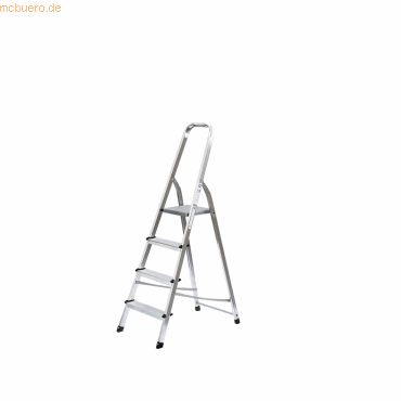 4031405111257 - MUNK Günzburger Steigtechnik Guenzburger Steigtechnik 11125 Aluminium Stufen-Stehleiter Arbeitshöhe (max) 3 m Silber 41 kg 4031405111257 - MUNK Günzburger Steigtechnik Guenzburger Steigtechnik 11125 Aluminium Stufen-Stehleiter Arbeitshöhe (max) 3 m Silber 41 kg