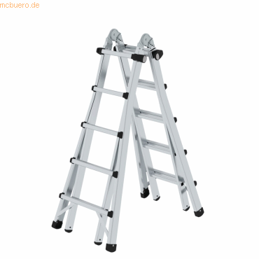 4031405320178 - MUNK Günzburger Steigtechnik Guenzburger Steigtechnik 32017 Aluminium Teleskopleiter Arbeitshöhe (max) 64 m Silber 18 kg 4031405320178 - MUNK Günzburger Steigtechnik Guenzburger Steigtechnik 32017 Aluminium Teleskopleiter Arbeitshöhe (max) 64 m Silber 18 kg