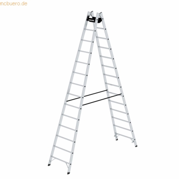 4031405330283 - MUNK Günzburger Steigtechnik 33028 Aluminium Stufen-Stehleiter Arbeitshöhe (max) 53 m 4031405330283 - MUNK Günzburger Steigtechnik 33028 Aluminium Stufen-Stehleiter Arbeitshöhe (max) 53 m