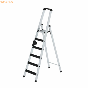 4031405421066 - Stufen-Stehleiter einseitig begehbar mit clip-step relax 6 Stufen - Günzburger Steigtechnik 4031405421066 - Stufen-Stehleiter einseitig begehbar mit clip-step relax 6 Stufen - Günzburger Steigtechnik