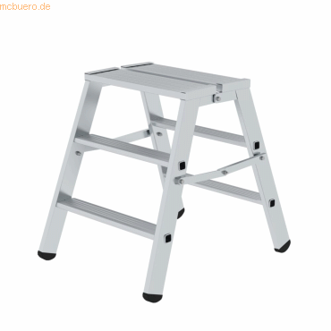 4031405500952 - MUNK Günzburger Steigtechnik Guenzburger Steigtechnik 50095 Aluminium Doppel-Klapptritt klappbar Arbeitshöhe (max) 269 m Silber 61 kg