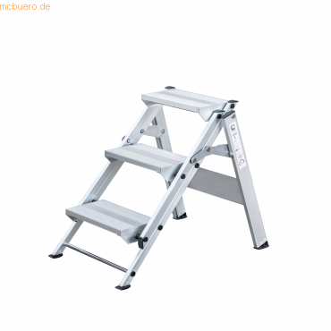 4031405550032 - MUNK Günzburger Steigtechnik Guenzburger Steigtechnik 55003 Aluminium Treppe klappbar Arbeitshöhe (max) 27 m Silber 7 kg 4031405550032 - MUNK Günzburger Steigtechnik Guenzburger Steigtechnik 55003 Aluminium Treppe klappbar Arbeitshöhe (max) 27 m Silber 7 kg