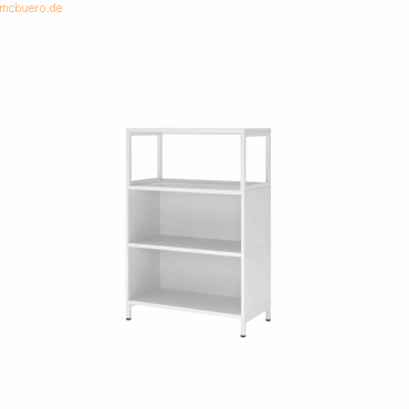 4032062307304 - Hammerbacher Regal FlexWall 3OH 1offen Sockel weiß 4032062307304 Hammerbacher GmbH 4032062307304 - Hammerbacher Regal FlexWall 3OH 1offen Sockel weiß 4032062307304 Hammerbacher GmbH
