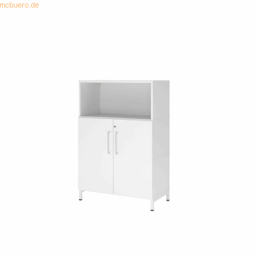 4032062307588 - Hammerbacher Regal FlexWall Türen 3OH Sockel weißweiß 4032062307588 Hammerbacher GmbH 4032062307588 - Hammerbacher Regal FlexWall Türen 3OH Sockel weißweiß 4032062307588 Hammerbacher GmbH