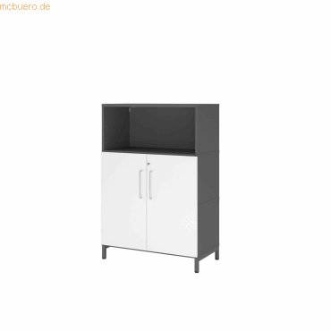 4032062307618 - Hammerbacher Regal FlexWall Türen 3OH Sockel graphitweiß 4032062307618 Hammerbacher GmbH 4032062307618 - Hammerbacher Regal FlexWall Türen 3OH Sockel graphitweiß 4032062307618 Hammerbacher GmbH