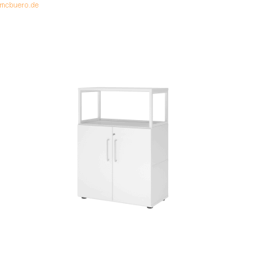 4032062307649 - Regalschrank FlexWall VFW38T2RGWWBS weiß 2 Fachböden 800 x 400 x 1098 cm 4032062307649 Hammerbacher 4032062307649 - Regalschrank FlexWall VFW38T2RGWWBS weiß 2 Fachböden 800 x 400 x 1098 cm 4032062307649 Hammerbacher