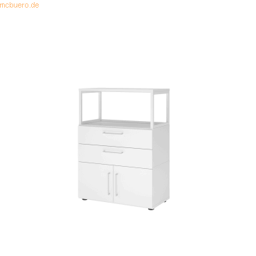 4032062308127 - Regalschrank FlexWall VFW38K1RGWWBS weiß 2 Fachböden 800 x 400 x 1098 cm 4032062308127 Hammerbacher 4032062308127 - Regalschrank FlexWall VFW38K1RGWWBS weiß 2 Fachböden 800 x 400 x 1098 cm 4032062308127 Hammerbacher