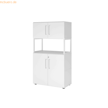 4032062308363 - Regalschrank FlexWall VFW48K5RGWWBS weiß 1 Fachboden 800 x 400 x 1450 cm 4032062308363 Hammerbacher 4032062308363 - Regalschrank FlexWall VFW48K5RGWWBS weiß 1 Fachboden 800 x 400 x 1450 cm 4032062308363 Hammerbacher