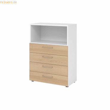 4032062309094 - Regal 3OH 4Schübe ws Eiche 4032062309094 Hammerbacher 4032062309094 - Regal 3OH 4Schübe ws Eiche 4032062309094 Hammerbacher