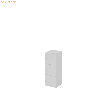 4032062313985 - Schließfachschrank Topas Line 3 Ordnerhöhen 3 Fächer Zylinderschloss B 400 x T 420 x H 1100 mm grau grau 4032062313985 - Schließfachschrank Topas Line 3 Ordnerhöhen 3 Fächer Zylinderschloss B 400 x T 420 x H 1100 mm grau grau