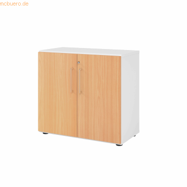 4032062324417 - Aktenschrank 928T2 V928T2 W 6 BS buche weiß 1 Fachboden 800 x 420 x 748 cm 4032062324417 - Aktenschrank 928T2 V928T2 W 6 BS buche weiß 1 Fachboden 800 x 420 x 748 cm