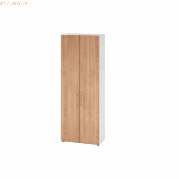 4032062324868 - Aktenschrank 968T6 V968T6 W N BS weiß nussbaum 5 Fachböden 800 x 420 x 2156 cm 4032062324868 - Aktenschrank 968T6 V968T6 W N BS weiß nussbaum 5 Fachböden 800 x 420 x 2156 cm